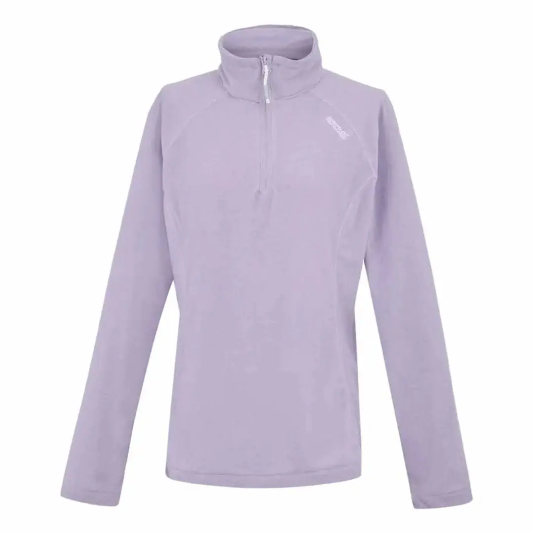 Regatta Montes Lichtgewicht Halfrits Fleece Dames - Purper - afbeelding 4 van 6