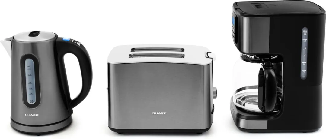 Sharp SACT2002I Broodrooster 2 Sneden 850W - Zilver