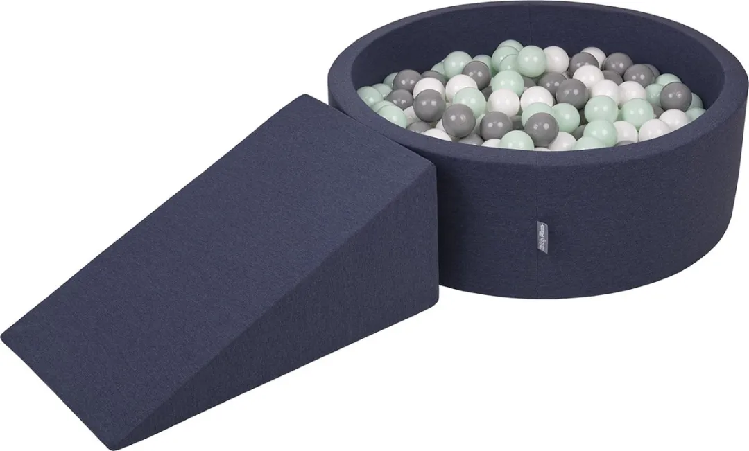 KiddyMoon Schuimspeelplaats Ballenbad 100 Ballen ∅7cm