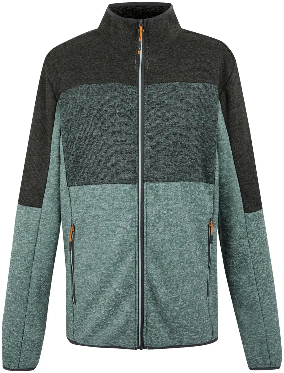 Regatta Elram Fleece met Rits Heren - Grijs - S - afbeelding 4 van 6