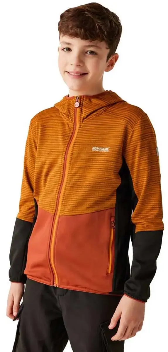 Regatta Prenton III Kinder Softshell Jas - Oranje - afbeelding 6 van 6