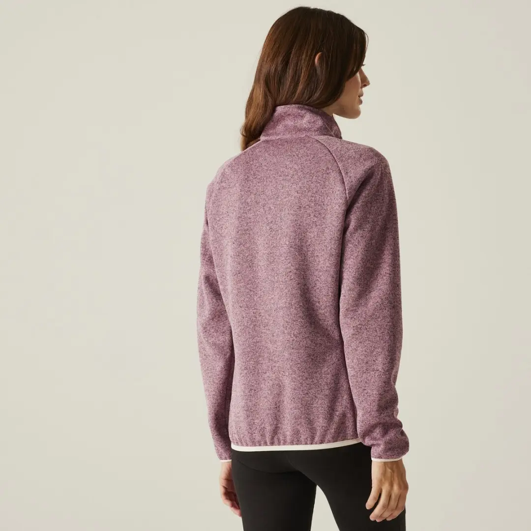 Regatta Ravenhill Damesfleece met Rits - Roze - afbeelding 3 van 6