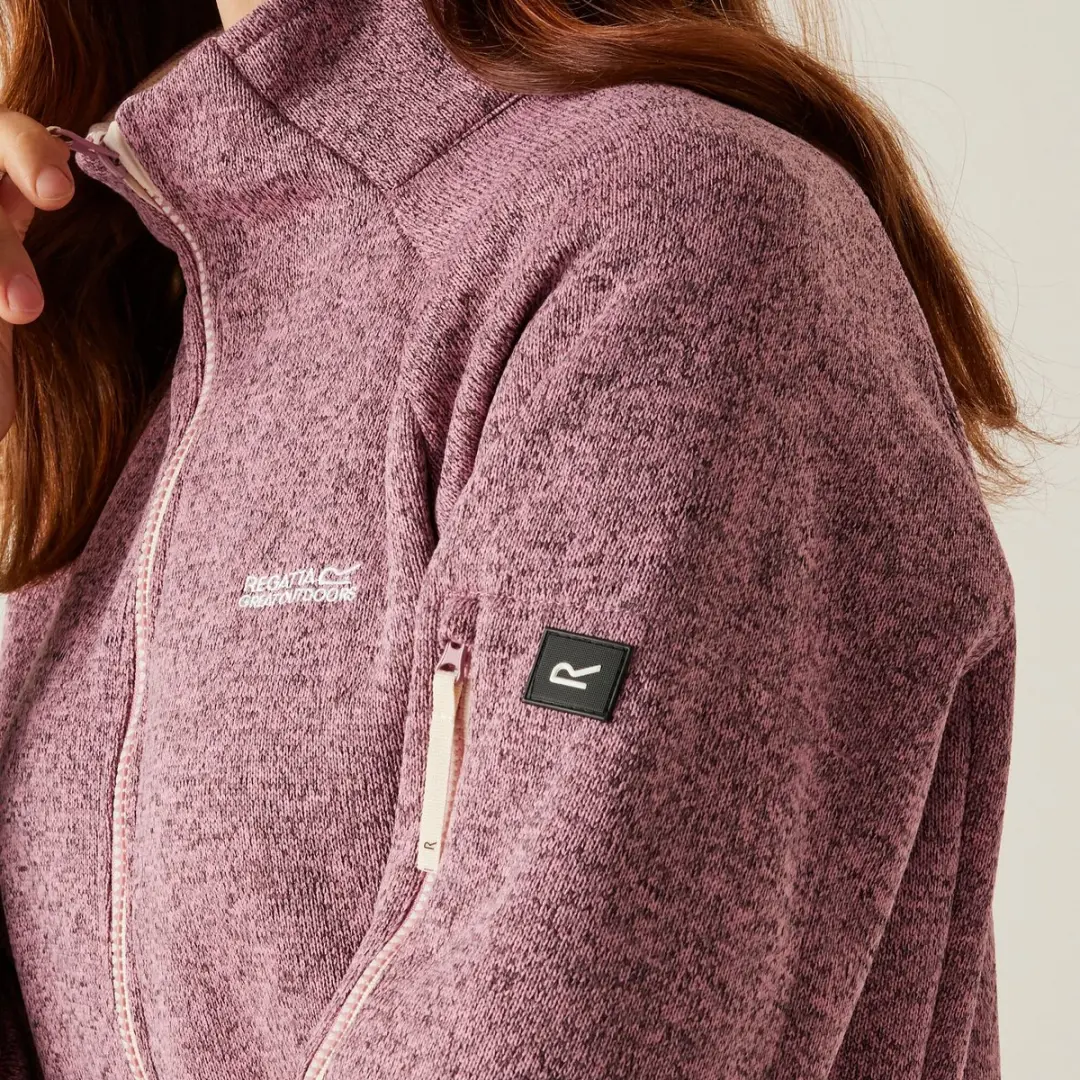 Regatta Ravenhill Damesfleece met Rits - Roze - afbeelding 5 van 6