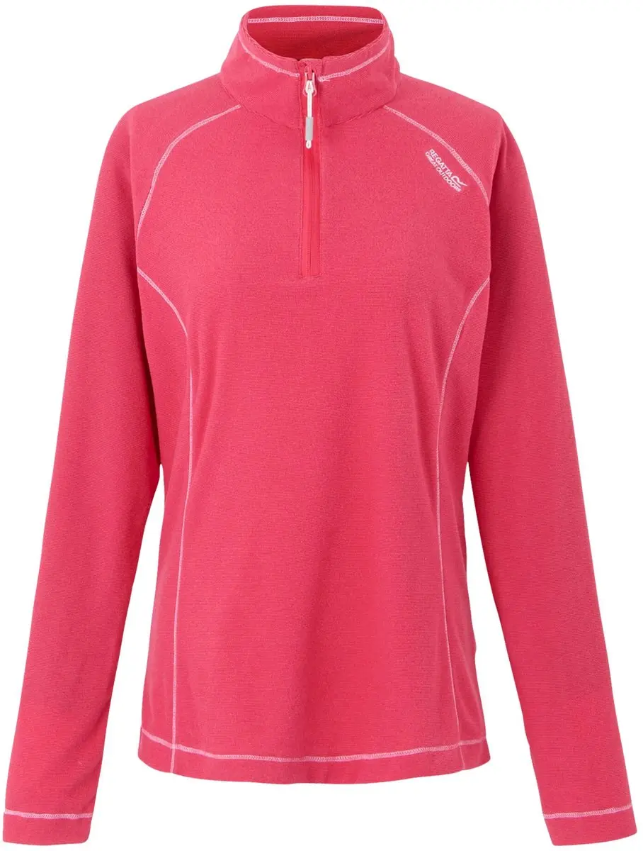Regatta Montes Damesfleece 1/2 Rits - Roze - 46 - afbeelding 5 van 6