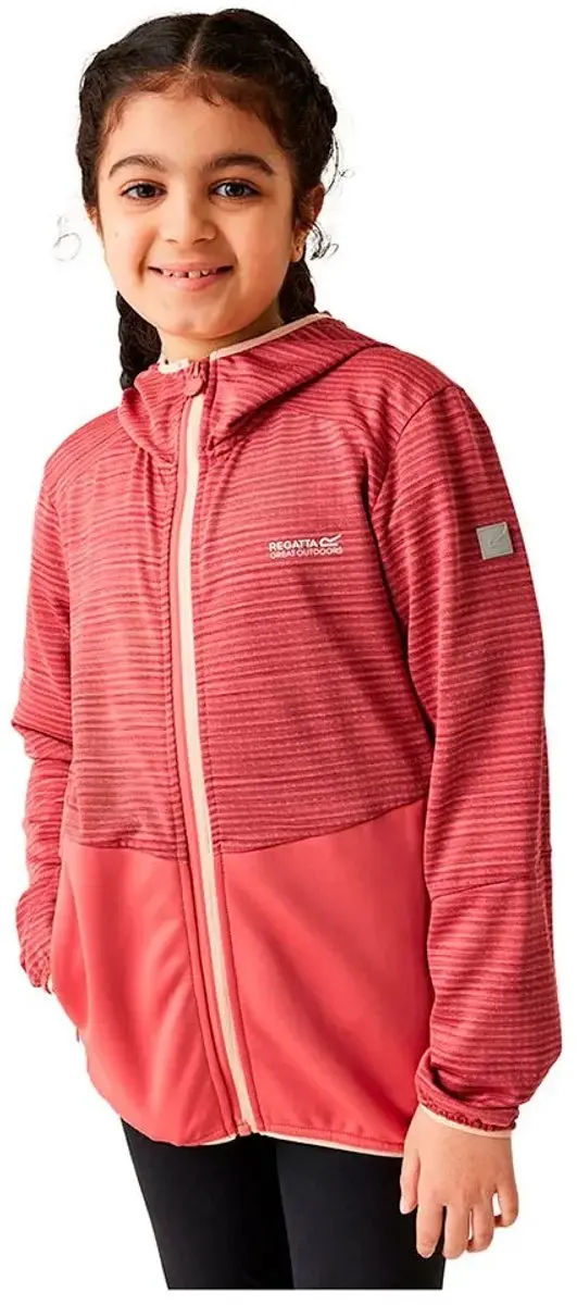 Regatta Prenton III Kinder Softshell Jas - Rumba Red - 122 - afbeelding 5 van 6