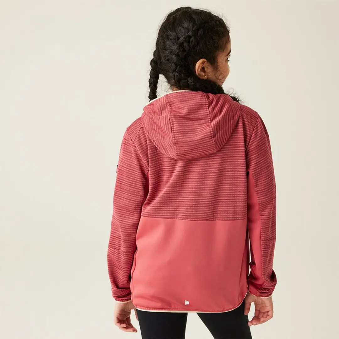 Regatta Prenton III Kinder Softshell Jas - Rumba Red - 122 - afbeelding 2 van 6