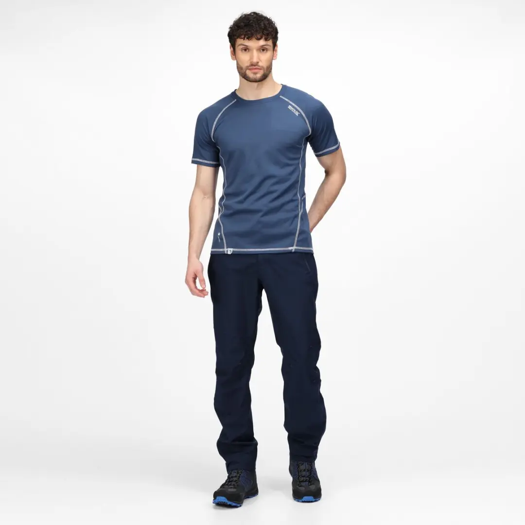 Regatta Highton Regenbroek Heren - Blauw - XL - afbeelding 3 van 6