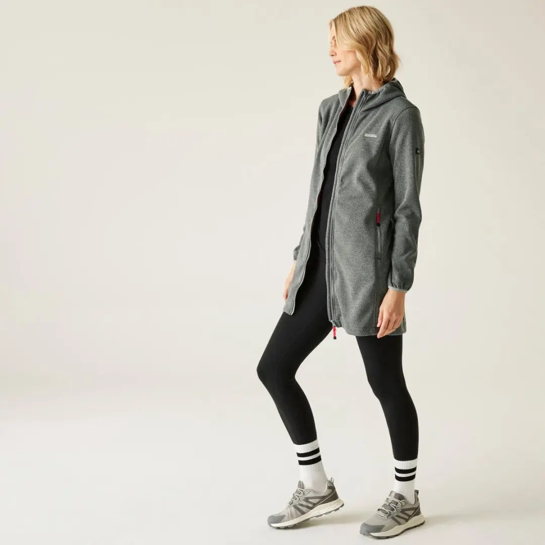 Bloomfield Long Line Fleece met volledige ritssluiting - afbeelding 3 van 6