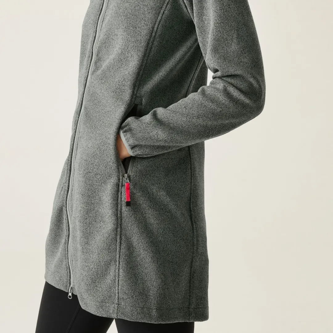 Bloomfield Long Line Fleece met volledige ritssluiting - afbeelding 2 van 6