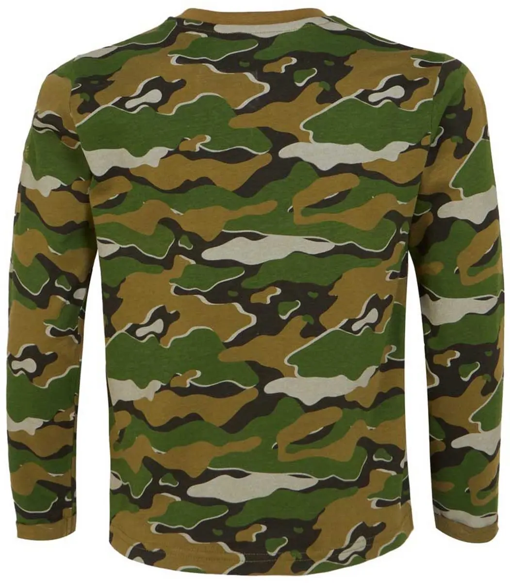 Regatta Wenbie III Kinder T-shirt Lange Mouwen - Groen - afbeelding 4 van 4