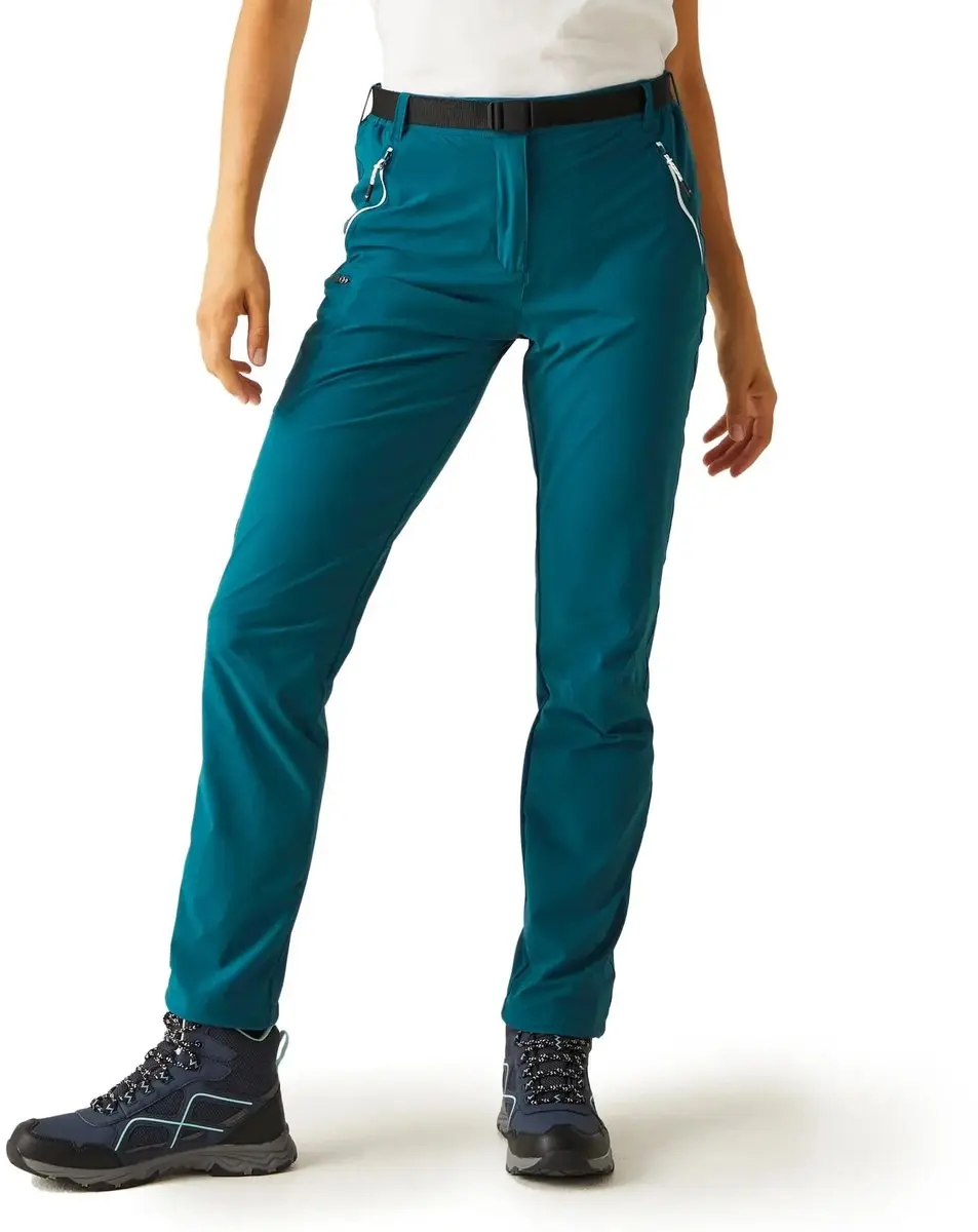 Regatta Xert III Dames Wandelbroek - Stretch - Moroccan Blu - afbeelding 3 van 6