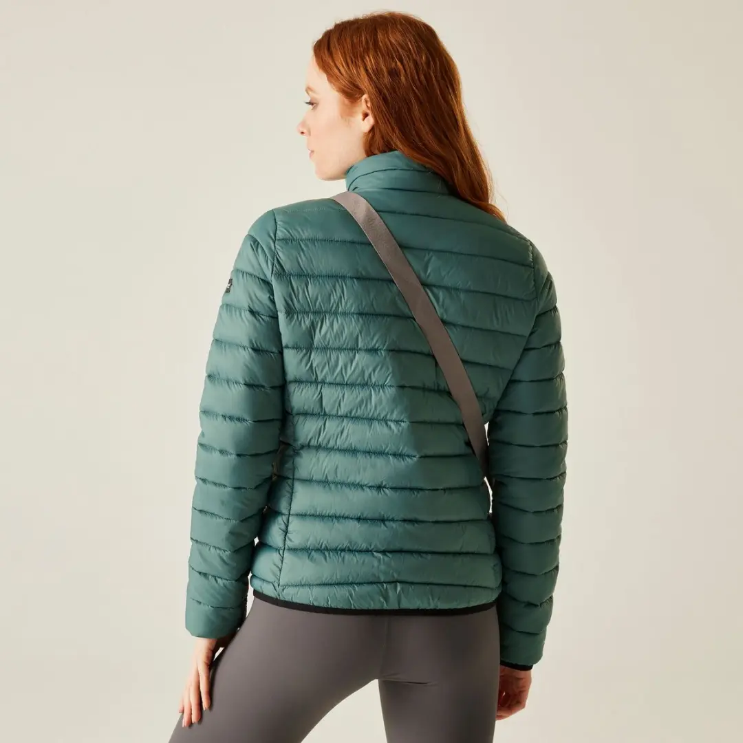 Regenjas Hiking Dames Waterafstotend Gewatteerd Marizion - afbeelding 4 van 6