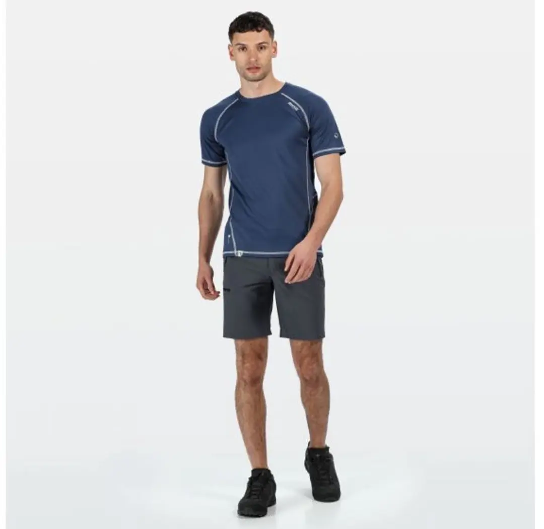 Regatta Outdoorshort Xert Heren Polyamide Grijs Maat 46 - afbeelding 3 van 3
