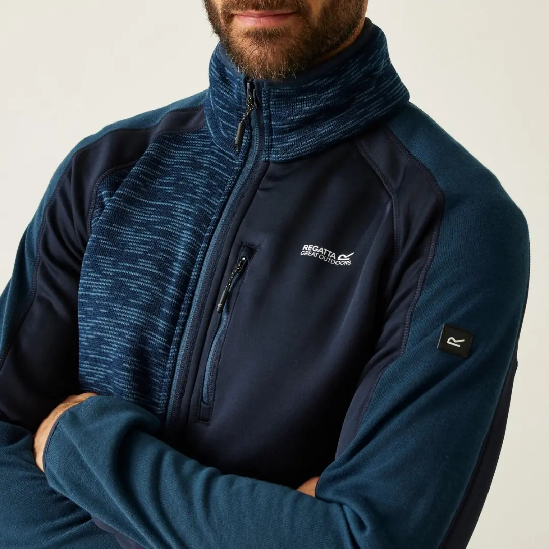 Oakar isolerend rekbaar fleece vest voor heren - afbeelding 5 van 6