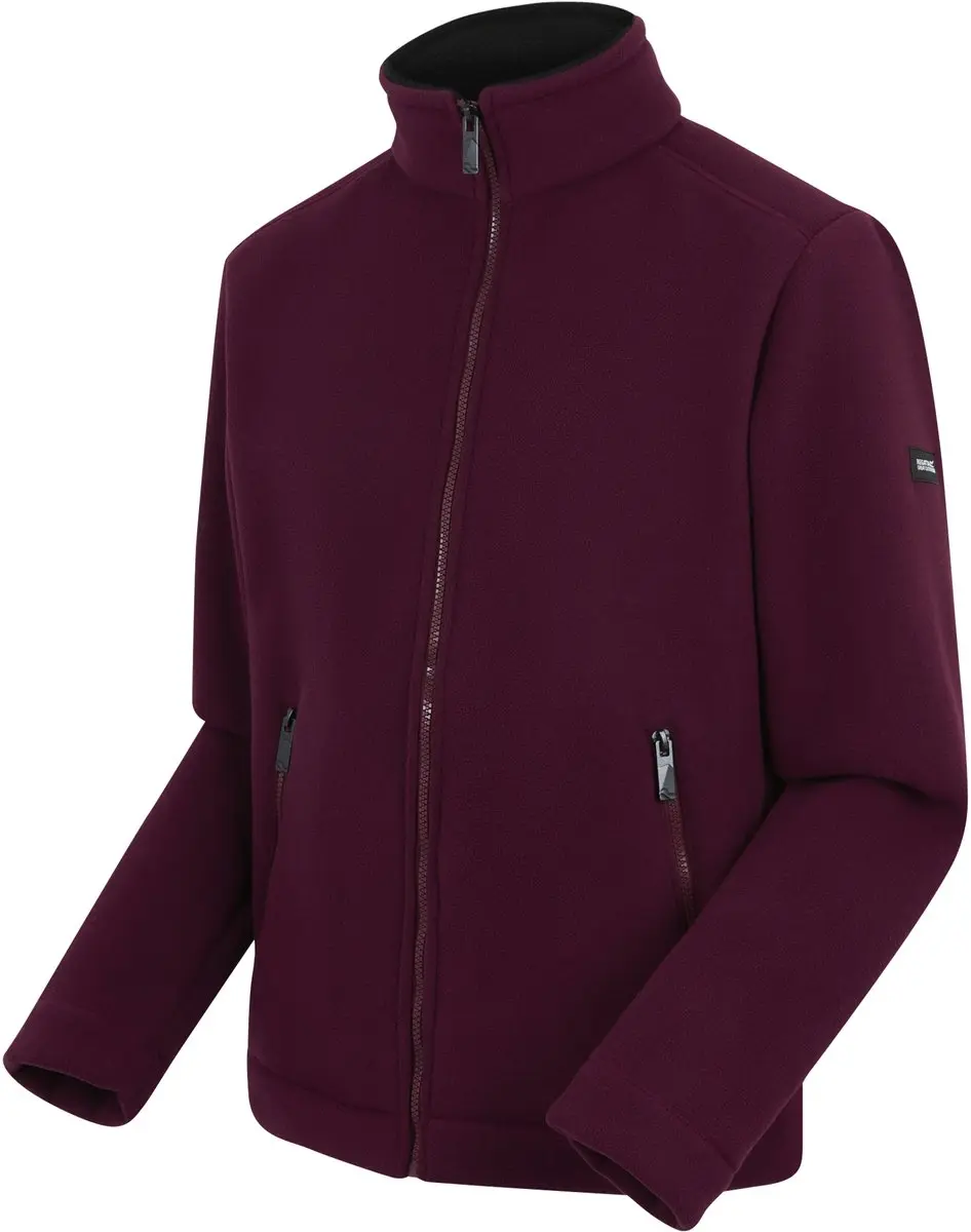 Regatta Garrian II Heren Fleece Met Rits - Rood - afbeelding 5 van 6
