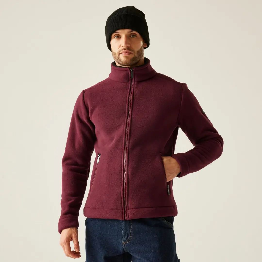 Trui Heren Zippered Pockets Hoge Kraag Garrian Ii