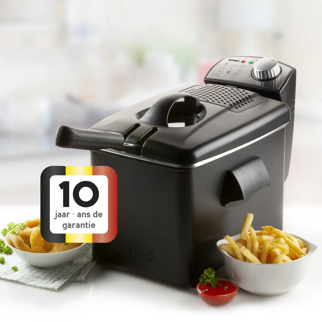 Domo DO1014FR Friteuse 3200W 4,5L - Zwart