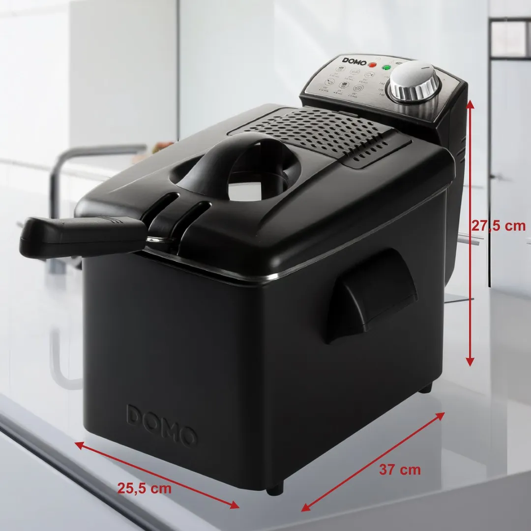 Domo DO1014FR Friteuse 3200W 4,5L - Zwart