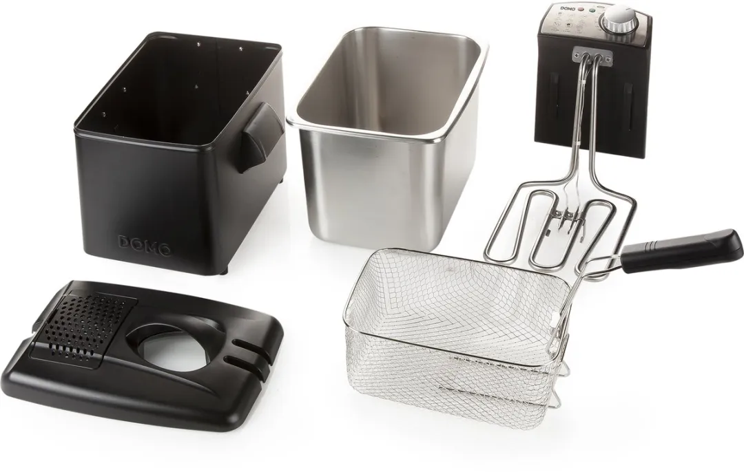 Domo DO1014FR Friteuse 3200W 4,5L - Zwart - afbeelding 6 van 6