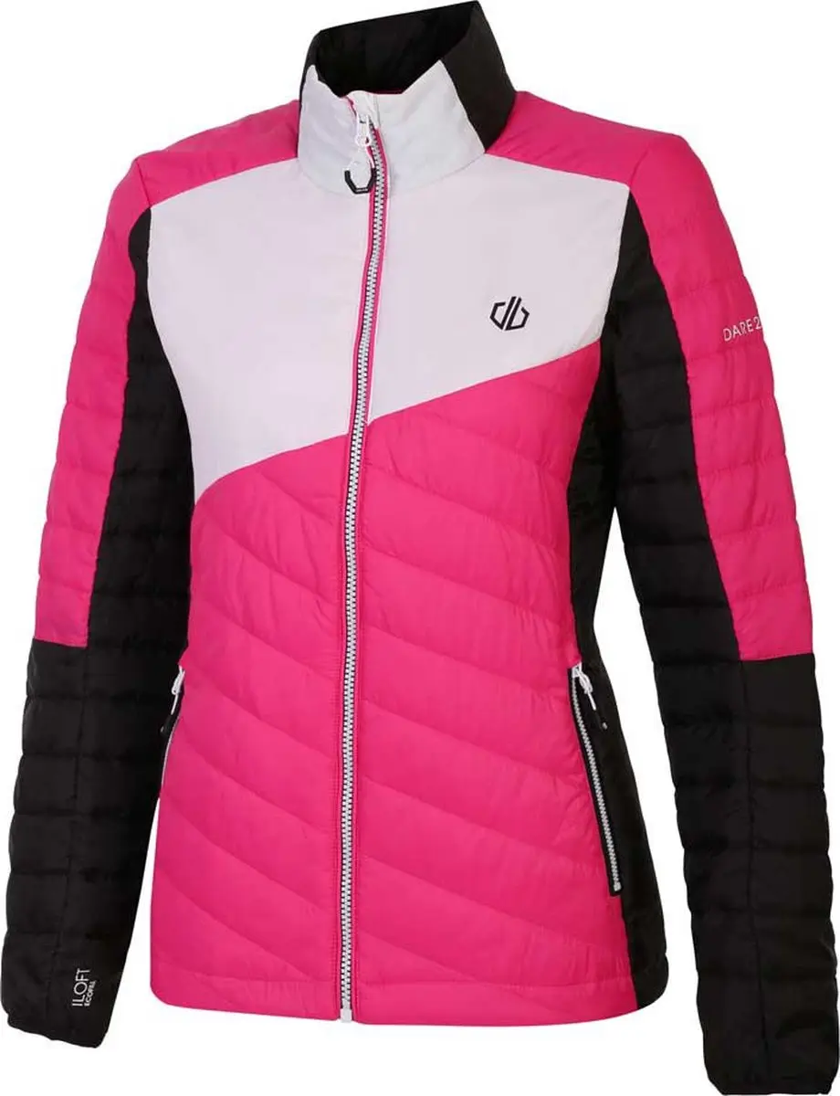 Dare 2b Surmise Damesjas - Pure Pink/White - 40 - afbeelding 5 van 6