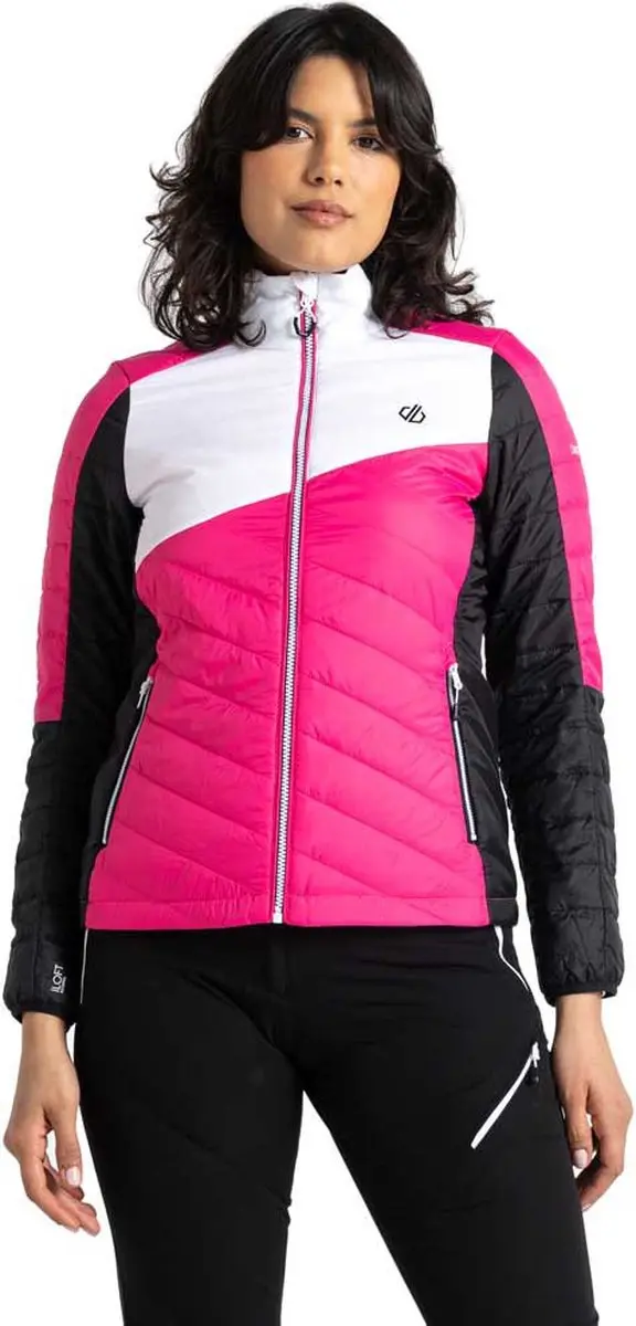 Dare 2b Surmise Damesjas - Pure Pink/White - 40
