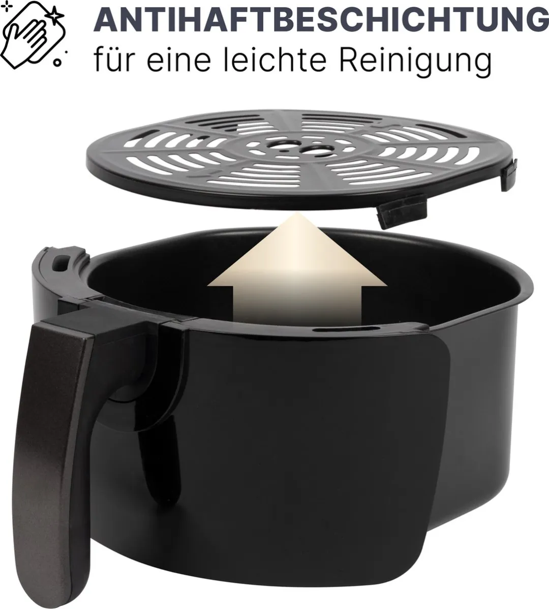 Bomann FR 6057 H - Heteluchtfriteuse - 3,6L