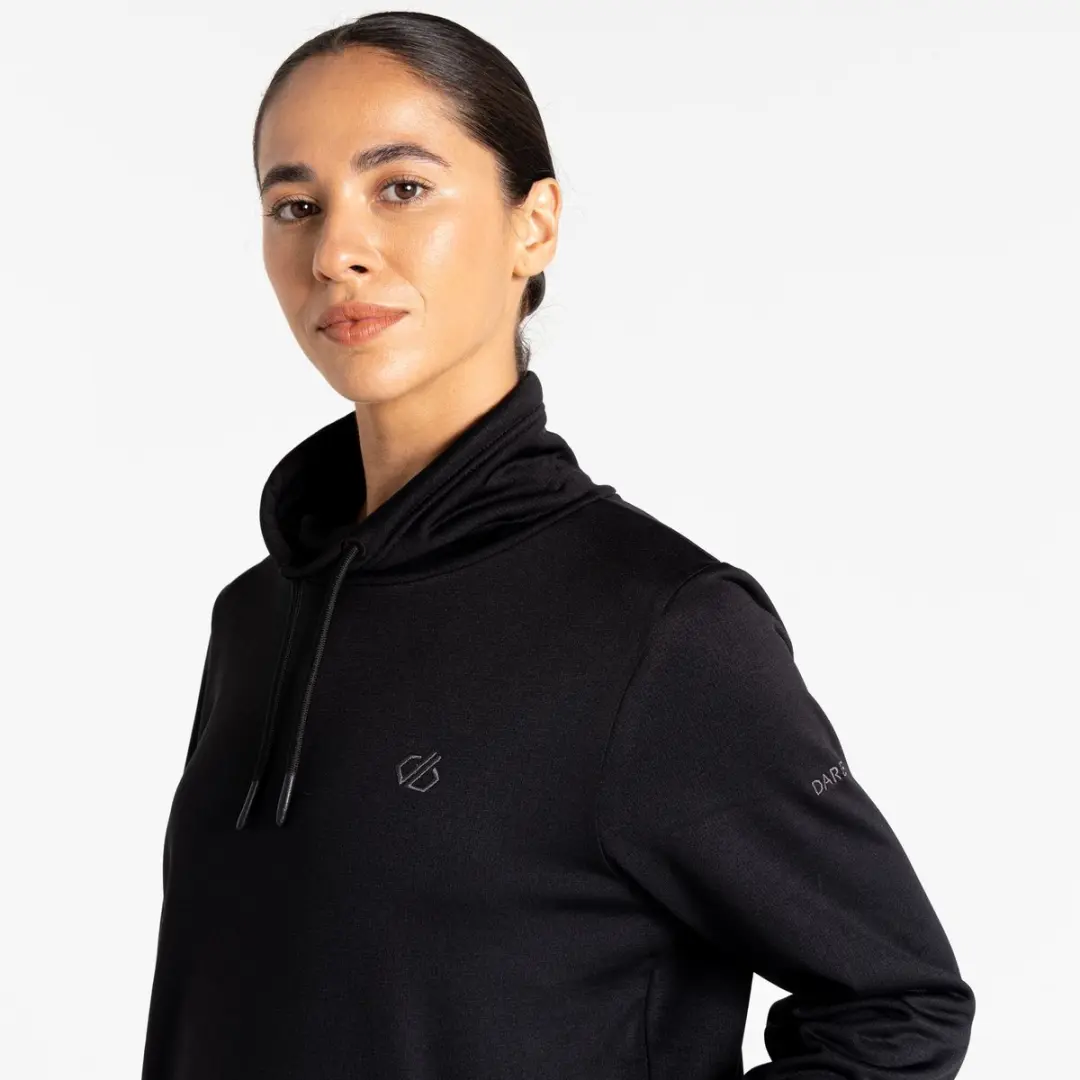 Dare 2b Lexan Dames Sweatshirt - Zwart - afbeelding 3 van 5
