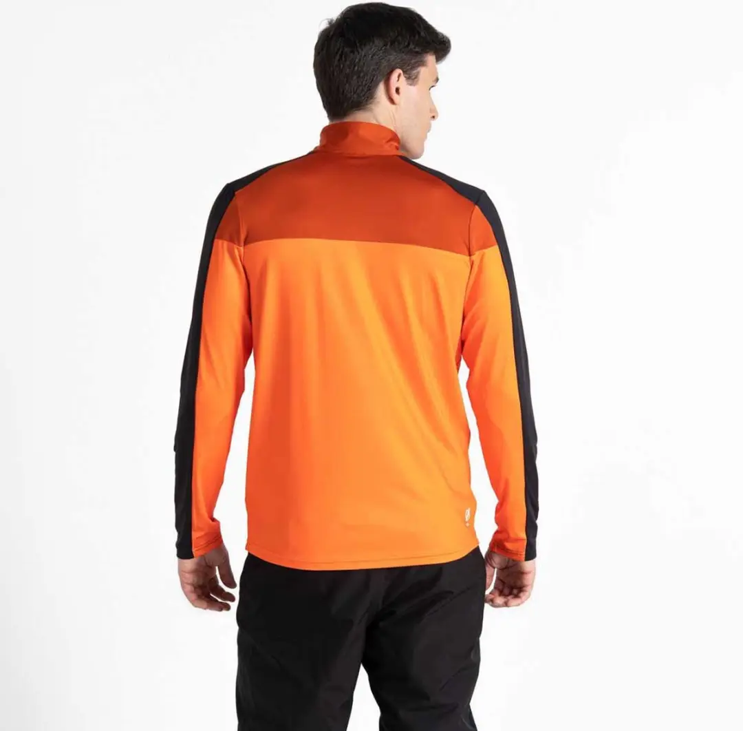 Dare 2b Core Stretch Wintersportpully - Oranje/Zwart - L - afbeelding 6 van 6