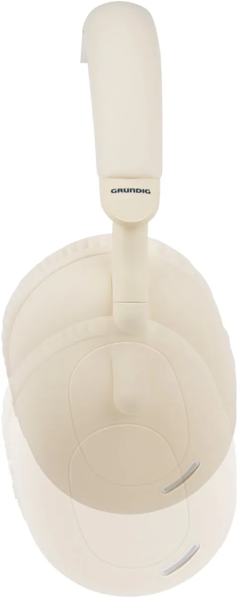 Grundig MEGREL5710/0029 Bluetooth Hoofdtelefoon - Noise Cancelling - 36 uur - Gebroken wit
