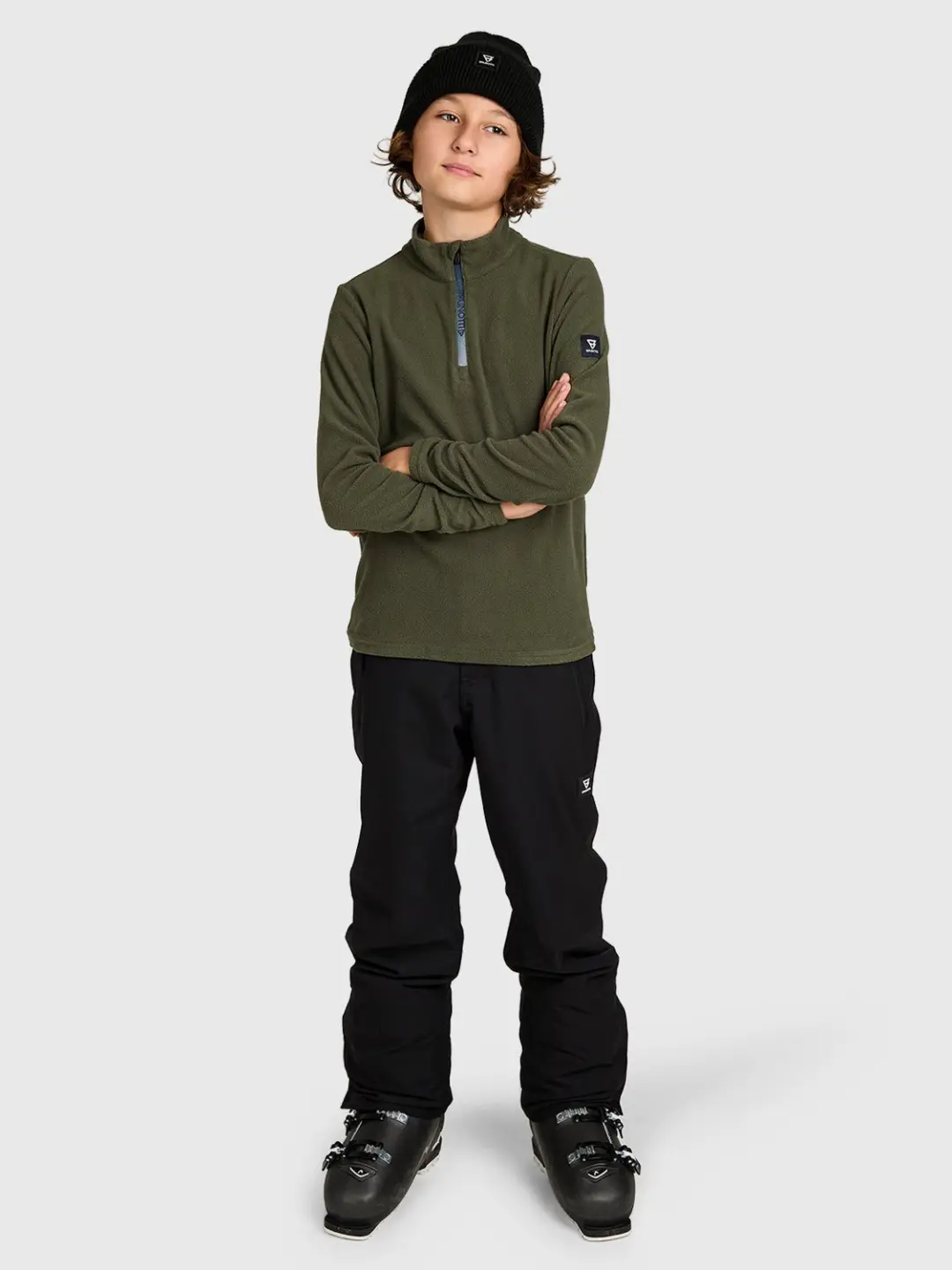 Brunotti Tenny Snow Fleece Kids - Deep Green - afbeelding 4 van 6