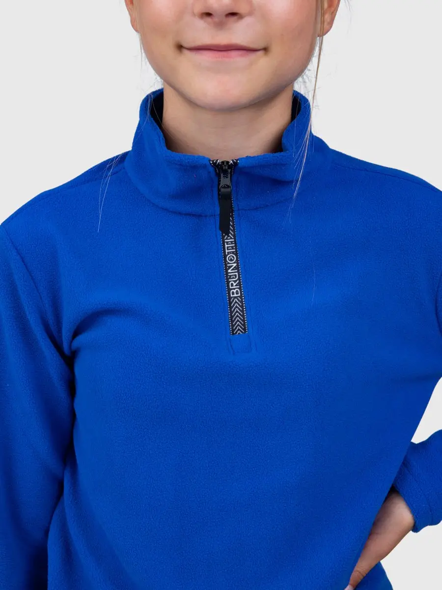 Brunotti Mismy Snow Fleece Meisjes Vest - Dazzling Blue - afbeelding 3 van 6