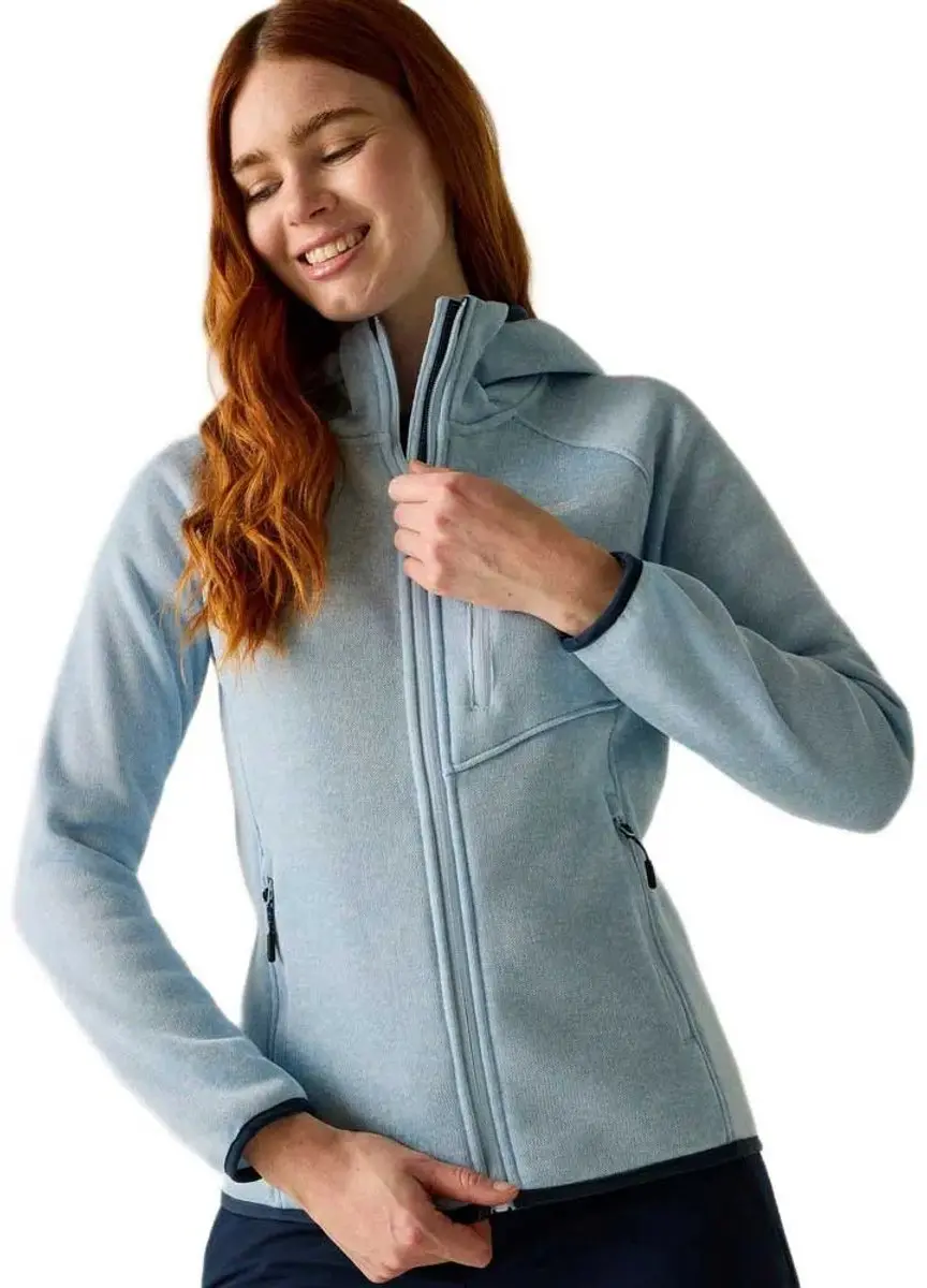 Regatta Newhill Fleece Met Volledige Rits Blauw 42 Vrouw