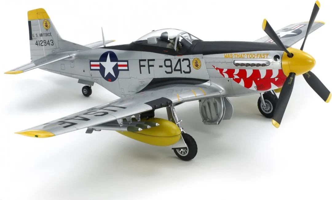 Tamiya F-51D Mustang Korean War Modelbouwpakket 1:32 - Multi
