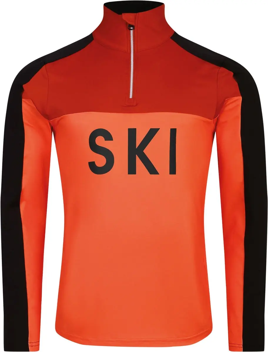 Dare 2b Core Stretch Skipulli Heren - Oranje/Zwart - afbeelding 2 van 6