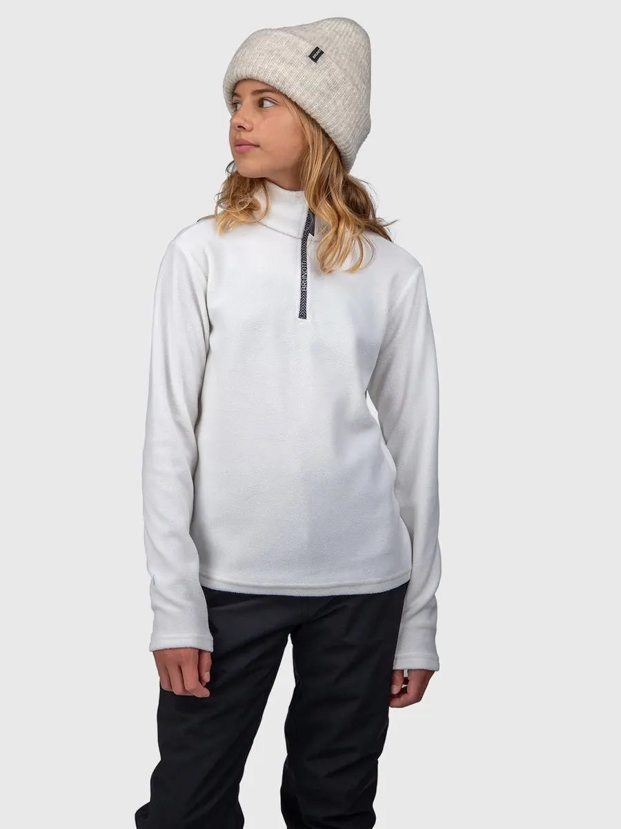 Brunotti Mismy Snow Fleece Kids Vest - Snow - afbeelding 3 van 6