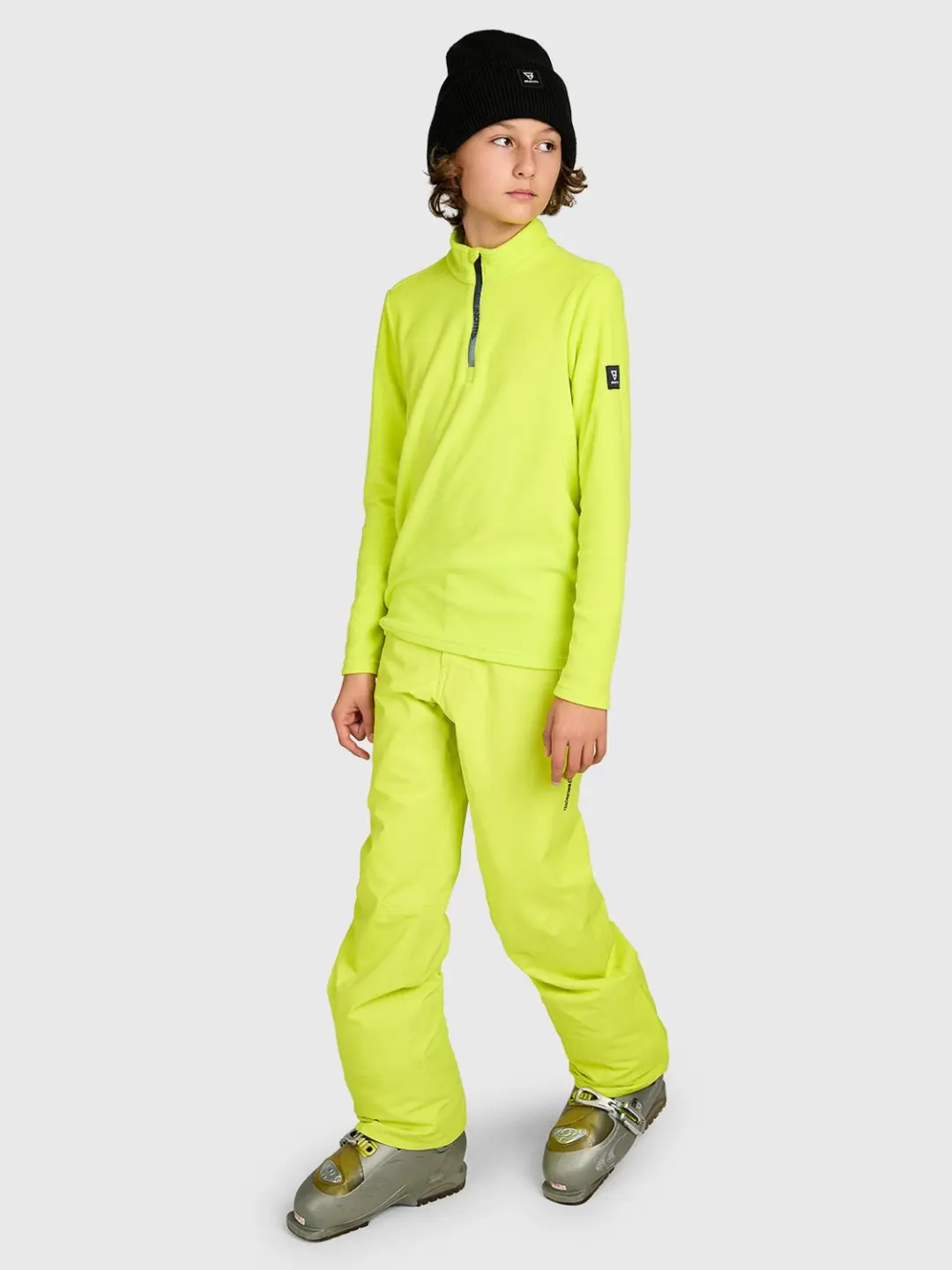 Brunotti Tenny Snow Fleece Kids - Acid Lime - afbeelding 4 van 6