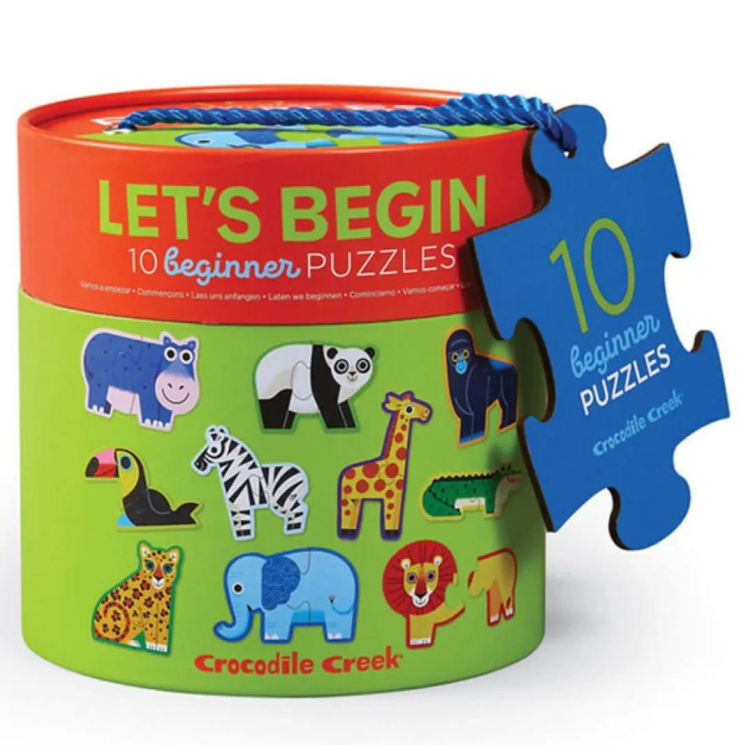 Crocodile Creek Jungle Puzzel 2 Stuks