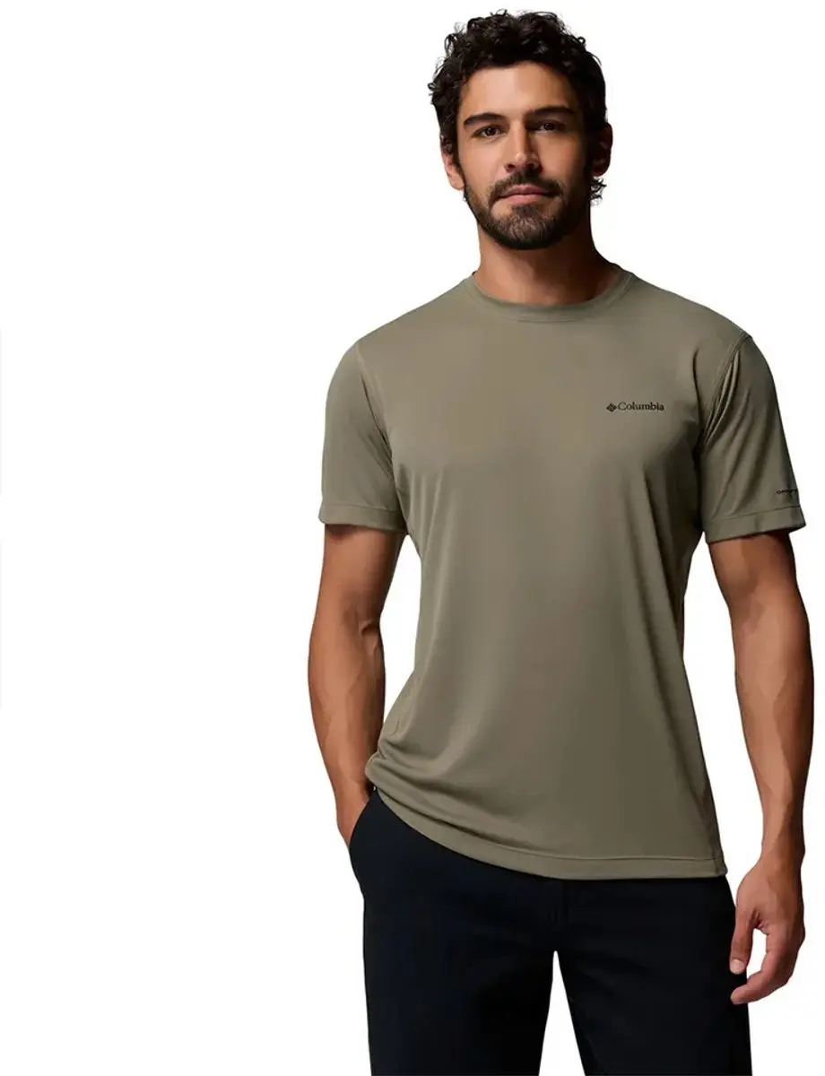 Columbia Zero Rules™ Crew T-shirt Met Korte Mouwen Groen L Man