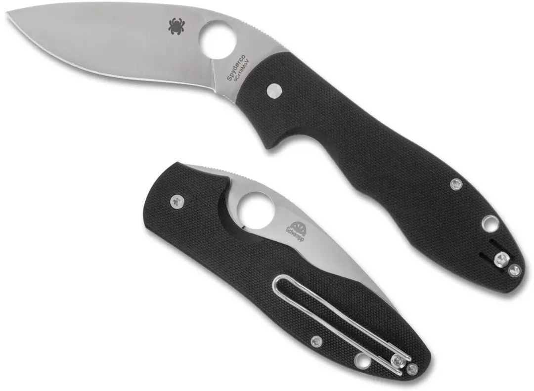 Spyderco Retract Black G-10 PE