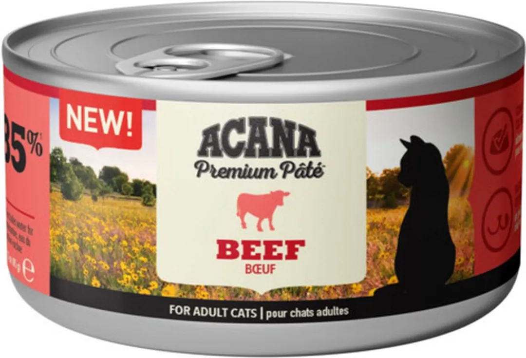 Acana Pâté Beef Kattenvoer - 24x85g