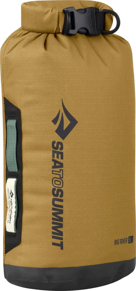 Sea to Summit Pakzak Big River Dry Bag 13L Dull Gold Kaki