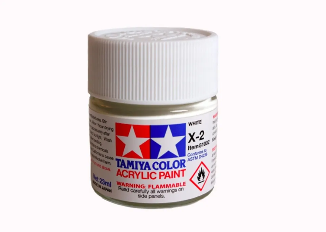 Tamiya Hobbyverf Acryl X-2 Wit 23ml