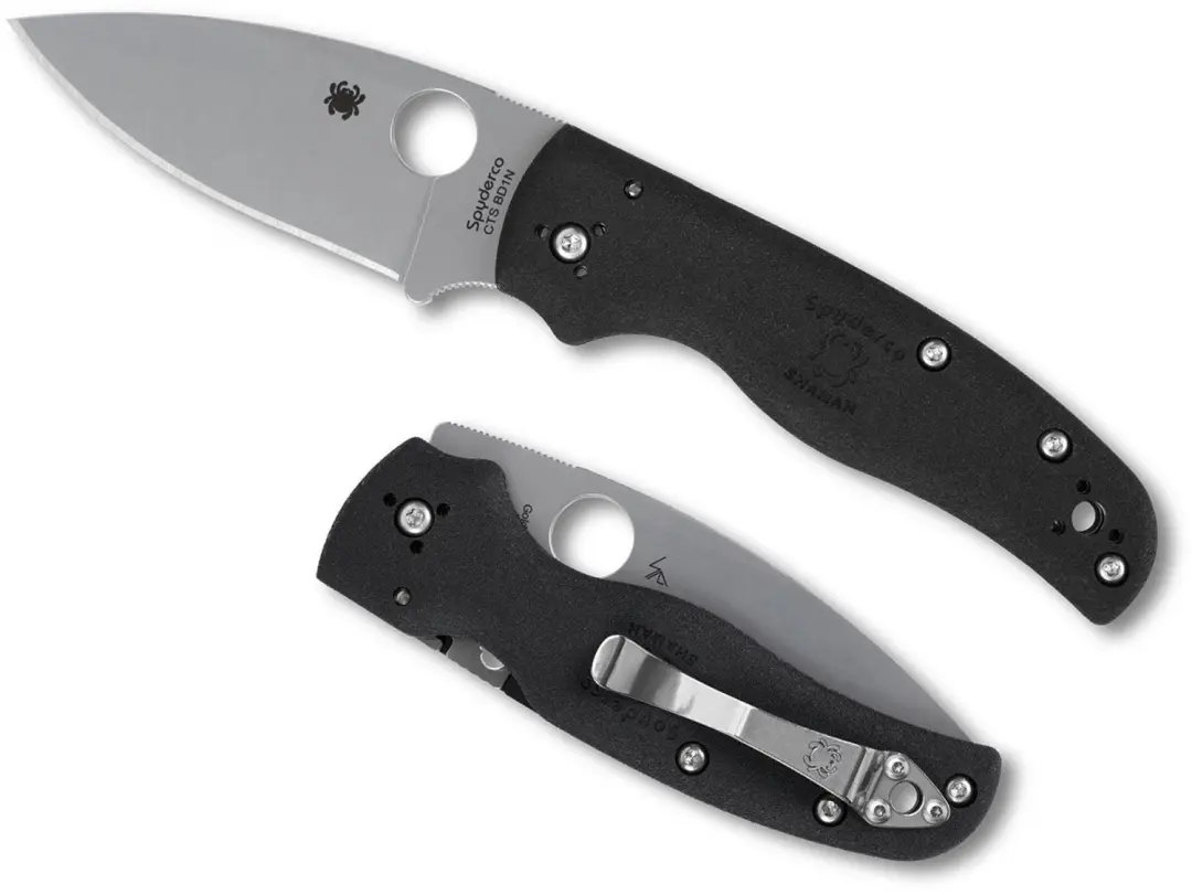 Spyderco Shaman Lightweight Black CTS BD1N