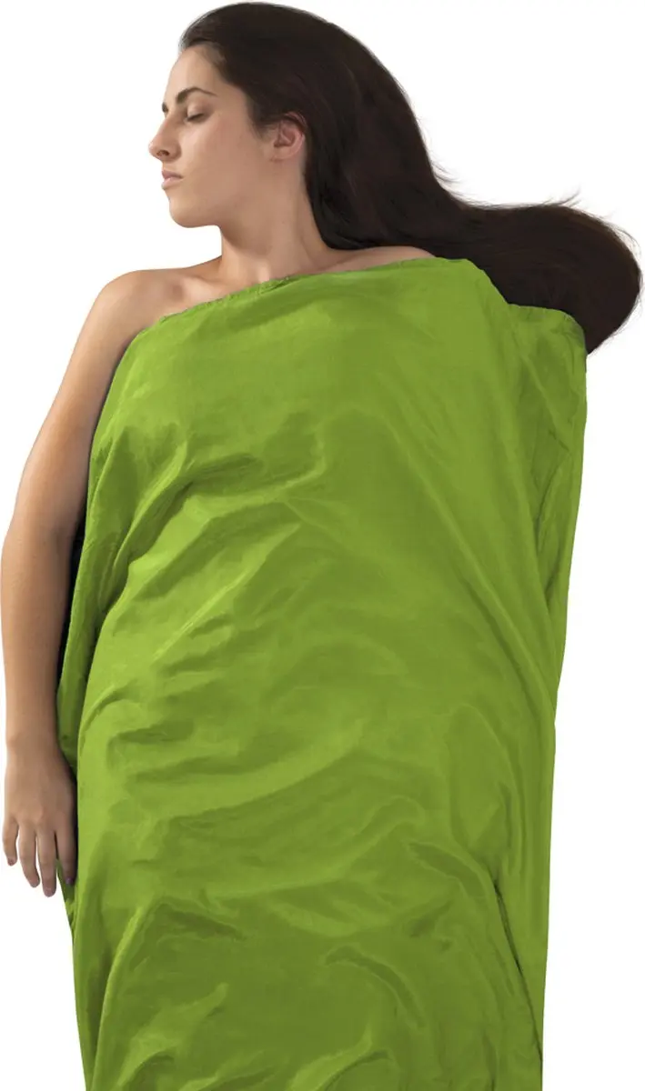Lakenzak - Sea To Summit - Silk-Cotton - GRoen - 1.85m - Travel - Silk/cotton