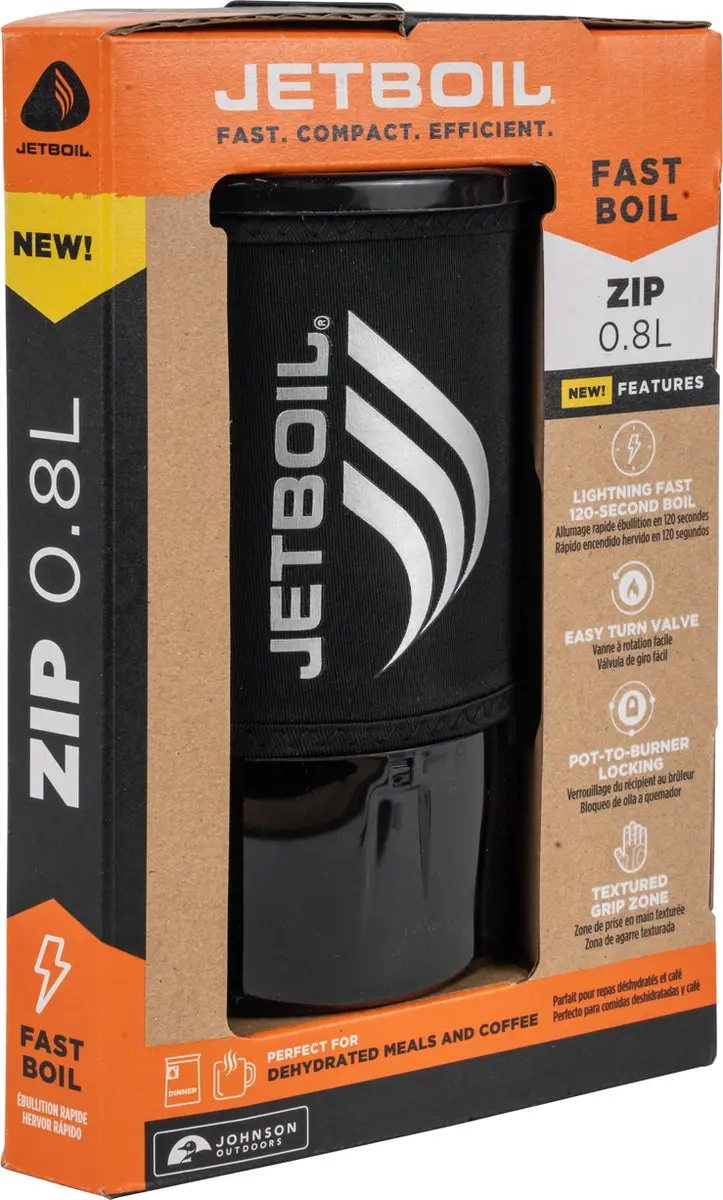 Jetboil Zip ZPCB2-EU Kooksysteem - 0.8L - Carbon - afbeelding 6 van 6