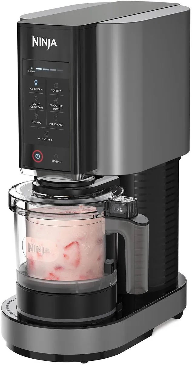 Ninja Creami NC302EU IJsmachine 7-in-1 800W - Zwart/Grijs