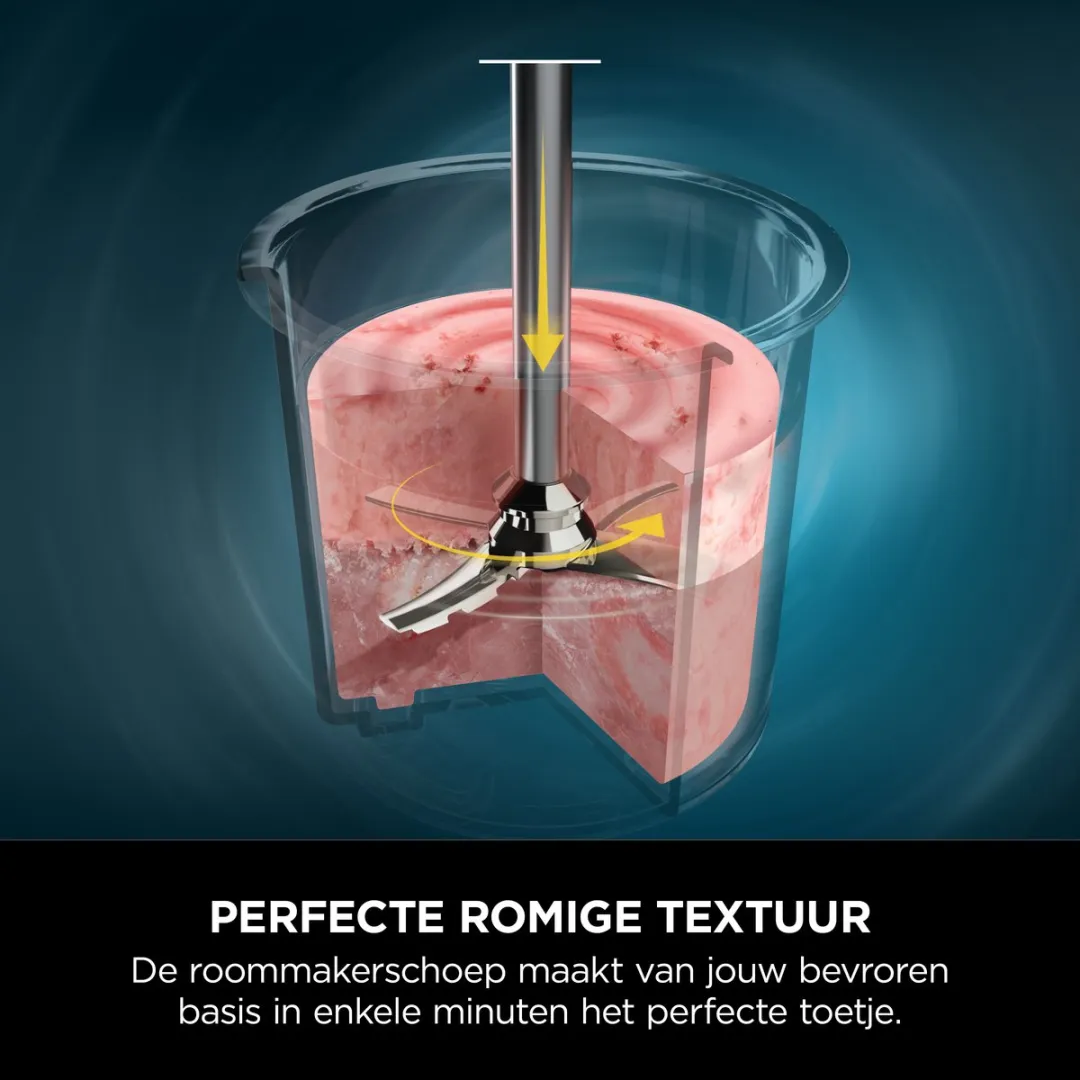 Ninja Creami NC302EU IJsmachine 7-in-1 800W - Zwart/Grijs