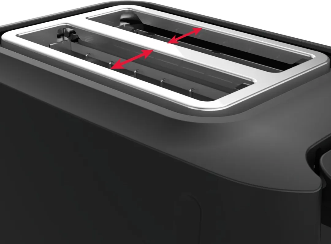 Tefal Includeo TT5338 Broodrooster 2 Sneden - 850W - Zwart