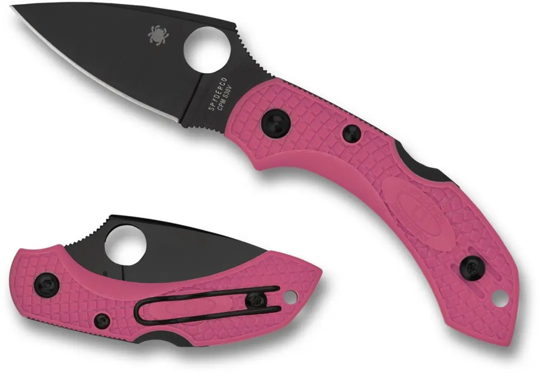 Spyderco Zakmes Dragonfly 2 Lightweight Pink / Black CPM S30V PE