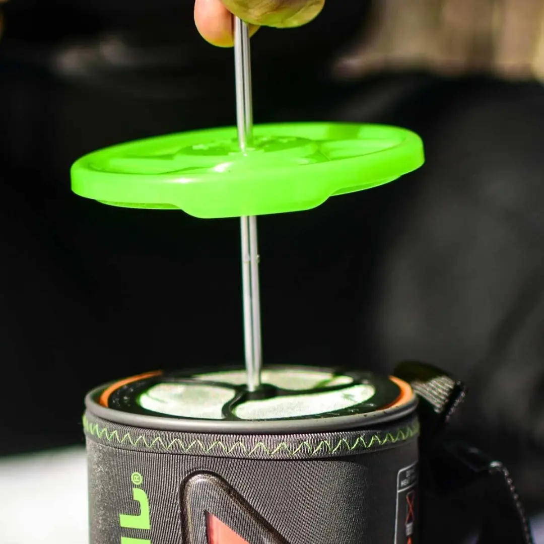 Jetboil Siliconen Koffiepers - Zwart - afbeelding 4 van 6